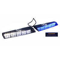 Luz LED Estroboscópica de Advertencia de 3W para Visera de Coche