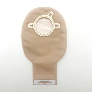 Sac de colostomie Sac de stomie avec doublure extérieure en tissu non tissé transparent pour les soins de stomie pour enfants