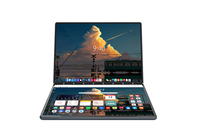 Laptop Layar Sentuh Ganda 13,5 Inci 2 in 1 Komputer Netbook Laptop Bisnis DDR5 16GB Windows 11 Tablet PC Grosir, Promo Panas 2024