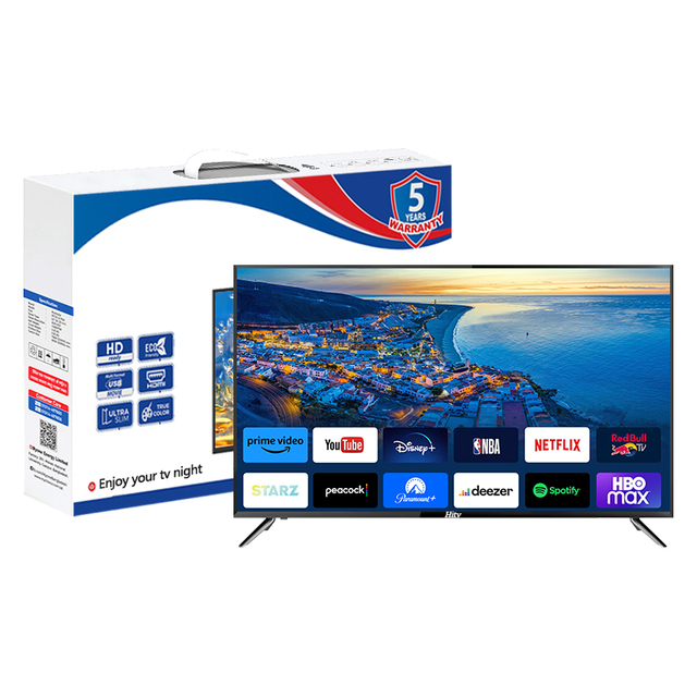 Normal Flat Screen LED TV Accept Custom 4K Android TV Television 24 Inch Smart TV 32 40 43 50 55 65 75 85 Inch