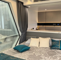 Maisons préfabriquées en capsule de conception moderne et luxueuse en acier, espace salon en capsule, système intelligent