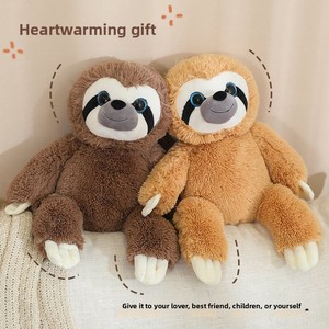 Peluche <span class=keywords><strong>di</strong></span> Bradipo in Velluto, Divertente <span class=keywords><strong>e</strong></span> Super Brutto, Cuscino Ultra Morbido - Product Image 3