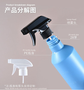Gran oferta, azulejo <span class=keywords><strong>de</strong></span> cocina, <span class=keywords><strong>botella</strong></span> pulverizadora para limpieza del hogar, <span class=keywords><strong>botella</strong></span> <span class=keywords><strong>de</strong></span> pistola pulverizadora cuadrada, <span class=keywords><strong>botella</strong></span> <span class=keywords><strong>de</strong></span> subpaquete para limpiador <span class=keywords><strong>de</strong></span> gatos y perros <span class=keywords><strong>de</strong></span> 400ml - Product Image 6