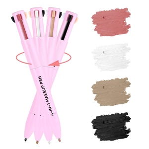 Crayon Maquillage Multifonctionnel 4-en-1 Vegan pour Sourcils, Eyeliner, Crayon à Lèvres et Enlumineur – Marque Blanche en Gros - Product Image 1