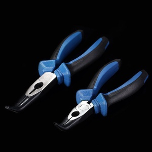 คีมปากงอ Booher Baohe Tools แบบสองสี ผลิตจากเหล็ก CrV ขนาด 6-8 นิ้ว คุณภาพระดับอุตสาหกรรม สำหรับช่างไฟฟ้า น้ำหนัก 0.5 กก. รับประกัน 3 เดือน - Product Image 1