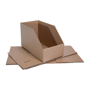 Trắng kraft giấy xách tay thư mục sóng Bìa xốp lót hiển thị khay - Product Image 3