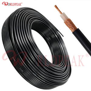สายโคแอกเชียล RG213 50 โอห์ม สาย RF โคแอกเชียลแบบสูญเสียต่ำพิเศษ ทองแดงบริสุทธิ์สำหรับเสาอากาศสถานีฐาน ราคาขายส่ง มีสินค้าในสต็อก - Product Image 3