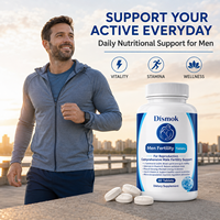 Complément alimentaire pour la santé reproductive masculine OEM avec Maca, CoQ10, L-Carnitine, Zinc et Sélénium, étiquette privée, 60 comprimés