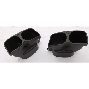 Difusor de parachoques trasero de ABS, difusor de labio trasero negro brillante con puntas de escape para Mercedes W205, estilo <span class=keywords><strong>Barbus</strong></span> - Product Image 6