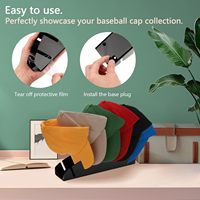 Support de chapeau de vente chaude pour casquettes de baseball support de chapeau pour casquettes de baseball chapeau organiser support de casquette
