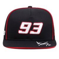 Gorra Plana Bordada para Hombre y Mujer, Estilo Hip Hop Urbano, Accesorio de Verano, Gorra con Personalidad