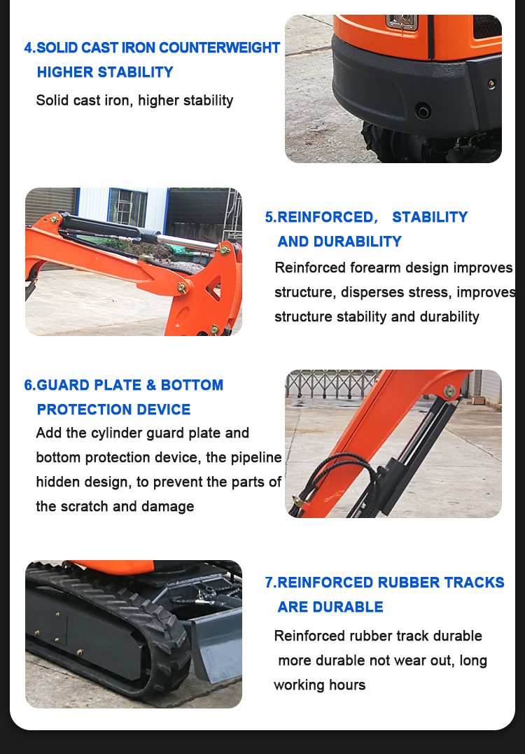 China wholesale compact small front end articulated mini loader micro escavadeira miniexcavator with swing boom