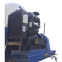Compresseur d'air pour pompe à ciment en vrac, débit de 14 m³/min, avec moteur diesel, pour citerne à ciment sec en vrac, avec pièces de rechange pour citerne