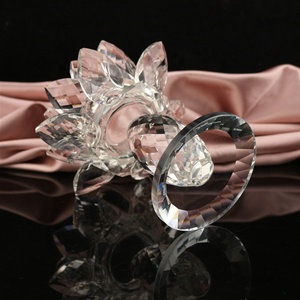<span class=keywords><strong>Bougeoir</strong></span> en <span class=keywords><strong>cristal</strong></span> de lotus K9 2024 / <span class=keywords><strong>Bougeoir</strong></span> en <span class=keywords><strong>cristal</strong></span> de lotus pour décoration de mariage, décoration de la maison, centre de table - Product Image 5