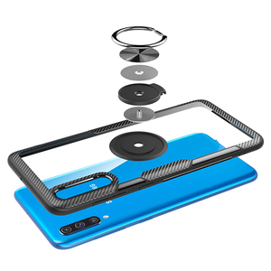 <span class=keywords><strong>Coque</strong></span> transparente pour portable avec anneau magnétique anti-rayures en TPU pour Samsung <span class=keywords><strong>Galaxy</strong></span> <span class=keywords><strong>A70</strong></span> - Product Image 6
