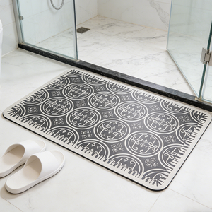Alfombra de Baño de Diatomita para Baño Moderno con Tecnología de Secado Rápido para Absorber Agua Instantáneamente y con Base Antideslizante de Seguridad - Product Image 5