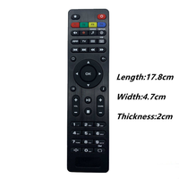 Control Remoto OEM ODM de Fábrica para Smart TV Box, Receptor Android MEGA Plus, Compatible con Personalización
