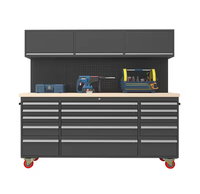 Carro de Herramientas Profesional Móvil Industrial de Alta Resistencia CYD con Múltiples Cajones, Sistema Modular de Almacenamiento y Estación de Trabajo para Reparación Automotriz