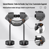 Exosquelette de soutien de la hanche portable, robot de soutien lombaire, liens de fixation réglables pour la marche, la randonnée et les activités de plein air