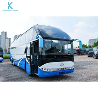 Bus de transport longue distance d'occasion Higer 6122 à 47 places avec transmission manuelle et moteur diesel
