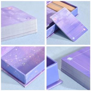 Manufacturer Personalized Custom Printed Eco-Friendly <b>Plastic</b> Game Cards Custom Size Durable Double Box Packaging for Family Use - Product Image 2