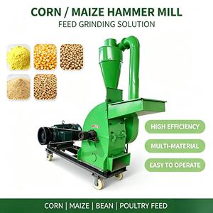 Molino de Maíz Multifuncional, Pulverizador de Granos Comercial con Motor de 380V, Molinillo de Granos para Procesamiento de Alimentos - Product Image 1