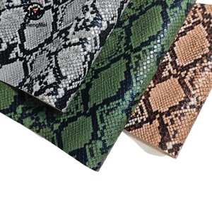 กระเป๋าหนังเทียม PVC พิมพ์ลายงูแบบคลาสสิก0.9มม. สำหรับตกแต่งเบาะโซฟา - Product Image 1