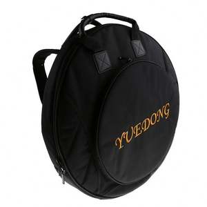 Échantillon gratuit Sac à cymbales haut de gamme Oxford à double bretelles rembourré avec de la mousse épaisse Sac à cymbales souple et sac de transport - Product Image 4