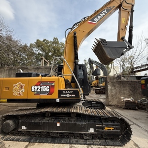 Excavatrice Sany SY215C d'occasion, faible nombre d'heures, peinture d'origine, bien entretenue, puissance élevée, performances stables, durable, économique - Product Image 1