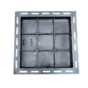 Tapa de Alcantarilla Metálica Resistente de 60*60, Servicio de Fundición de Tapas de Alcantarilla Cuadradas de Hierro Fundido, Apta para Carreteras, Residencias, Parques - Product Image 3