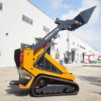 Chargeuse compacte sur chenilles diesel 25 CV avec moteur Kubota à vendre avec accessoires pour travaux agricoles, de ranch et de construction