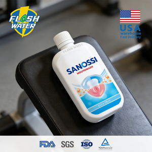 SANOSSI 248ml Bain de bouche portable pour l'élimination de la <span class=keywords><strong>plaque</strong></span> dentaire, nettoyage en profondeur de l'haleine, kit d'hygiène buccale inhibant l'Helicobacter Pylori - Product Image 1
