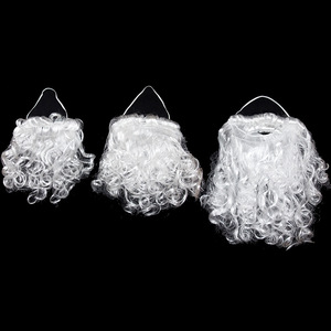 Nouvel an <span class=keywords><strong>père</strong></span> noël <span class=keywords><strong>barbe</strong></span> grand-<span class=keywords><strong>père</strong></span> perruque moustache décorations de noël 30 cm forme d'arbre <span class=keywords><strong>barbe</strong></span> de noël - Product Image 3