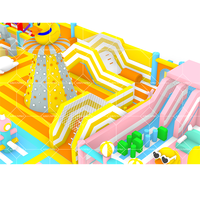 Parc d'attractions aquatique gonflable de terrain de jeu d'intérieur de PVC de 0.55mm pour l'amusement et le divertissement extérieurs de partie d'enfants