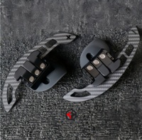 Pales de changement de vitesse magnétiques en fibre de carbone véritable pour Dodge, remplacement, pales de changement de vitesse allongées