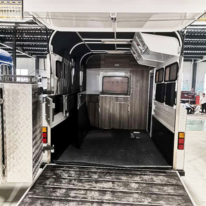 LZTHCT-03 Nuevo Remolque Profesional para <span class=keywords><strong>Caballos</strong></span> <span class=keywords><strong>de</strong></span> 3 Plazas, con Ruedas <span class=keywords><strong>de</strong></span> Acero, Galvanizado en Caliente, Montado en las Esquinas, el Más Vendido - Product Image 4