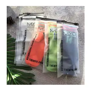 Eco Friendly Packaging PVC EVA Zipper Custom Plastic Bag