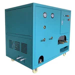 Bomba de recuperação de refrigerante 2HP R23, equipamento de carregamento de alta pressão para recuperação de óleo e carregamento de refrigerantes