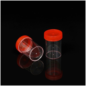 Vaso de Muestreo de 40 ml, Transparente, de Plástico, Herramienta para Recolección de Heces, Orina y Esputo - Product Image 4