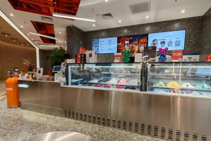 상업용 아이스크림 쇼케이스 냉동 장비 - Product Image 2