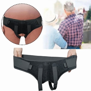 Cinturón <span class=keywords><strong>de</strong></span> Soporte para <span class=keywords><strong>Hernia</strong></span> <span class=keywords><strong>Inguinal</strong></span> <span class=keywords><strong>de</strong></span> Neopreno para Hombre, Ajustable con Almohadillas <span class=keywords><strong>de</strong></span> Presión Dobles y Removibles - Product Image 1