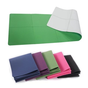 Esterilla de YOGA plegable, estera de TPE respetuosa con el medio ambiente, 6mm de espesor, impresión personalizada, pose de yoga - Product Image 5