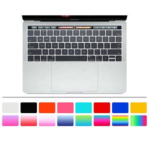 Couverture <span class=keywords><strong>de</strong></span> <span class=keywords><strong>clavier</strong></span> anglais en silicone personnalisé peau <span class=keywords><strong>d</strong></span>'<span class=keywords><strong>ordinateur</strong></span> portable <span class=keywords><strong>pour</strong></span> macbook Pro avec 13 Touch Bar A1706 A2159 Film <span class=keywords><strong>de</strong></span> <span class=keywords><strong>protection</strong></span> <span class=keywords><strong>pour</strong></span> <span class=keywords><strong>clavier</strong></span> - Product Image 3