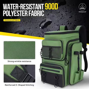 Bolsa de equipo de pesca para acampar de fábrica, cajas de almacenamiento de aparejos de caña para exteriores, bolsas de herramientas de pesca, bolsa de pesca deportiva impermeable - Product Image 4