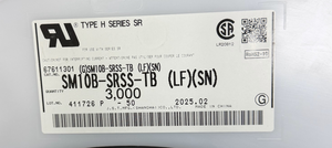 Connecteur de raccordement de carte à pas fin stable pour connexion de circuit imprimé SM10B-SRSS-TB(LF)(SN) - Product Image 2