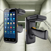 قارئ RFID محمول باليد مع شاشة HD مقاس 5.72 بوصة وقارئ UHF وتقنية التعرف على الوجه وبصمة الإصبع