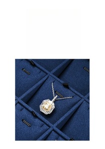 Caja de joyería personalizada de alta gama, de cuero PU, para pendientes, pulseras, collares y anillos, caja de almacenamiento y exhibición de joyas. - Product Image 5