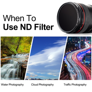 Filtre 2-en-1 ND8 & <span class=keywords><strong>CPL</strong></span> pour appareil photo GiAi 49mm-86mm, revêtement nano, cadre en alliage d'aluminium étanche - Product Image 4