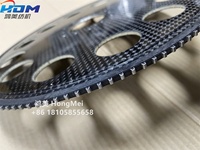 Bonne qualité roue motrice rapière métier à tisser pièces de rechange K88 rapière roue matériau en Fiber de carbone 136T 2558276 pour P1001 Machine Textile