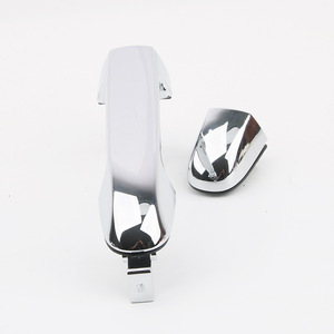 Kia Soul Door Handle Cover 82651-2K510 82661-2K510 Chrome Exterior Replacement Part Silver <b>ABS</b> Material - Product Image 1